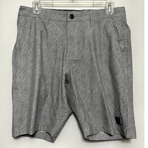 VTG 1946 Men's Gray Quick Dry 4 Way Stretch Moisture Wicking Shorts 38 NWT
